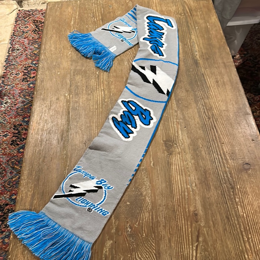 NHL Tampa Bay Lightning Scarf 2 Sided